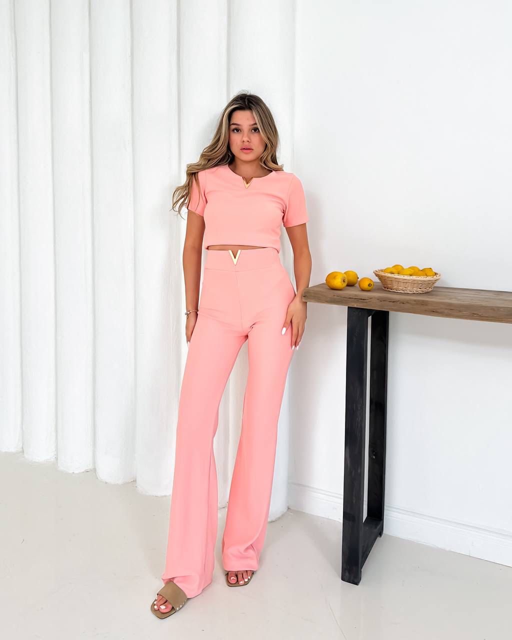 Conjunto Coral Vibes